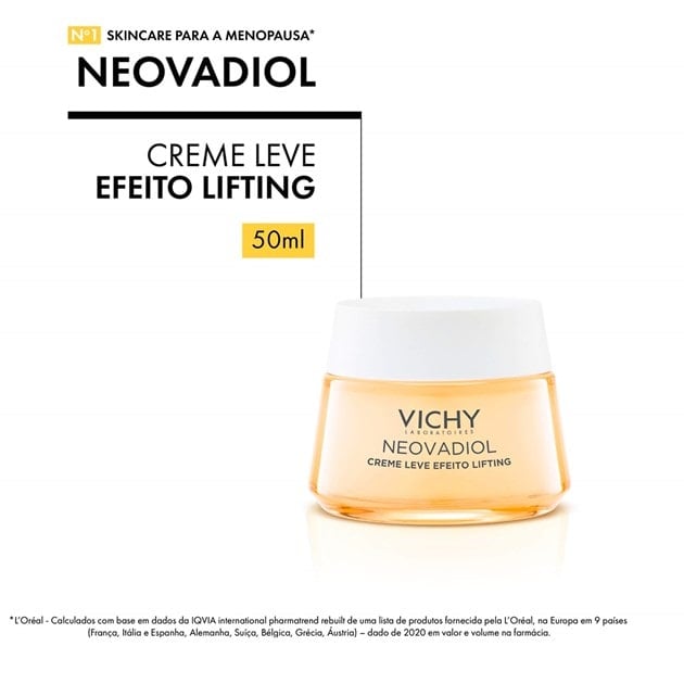 NEOVADIOL CREME LEVE EFEITO LIFTING MENOPAUSA 50G