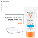 CAPITAL SOLEIL PROTETOR SOLAR FACIAL HYDRA-MATTE FPS50