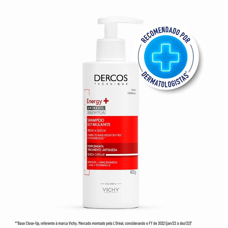 DERCOS SHAMPOO ESTIMULANTE ANTIQUEDA ENERGY+