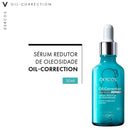 DERCOS OIL-CORRECTION SÉRUM REDUTOR DE OLEOSIDADE COM NIACINAMIDA E ZINCO PCA
