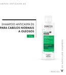 DERCOS SHAMPOO ANTICASPA DS CABELOS NORMAIS A OLEOSOS